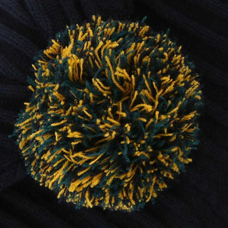 Meath GAA Darcy Bobble Hat Marine / Bottle / Amber - Image 4