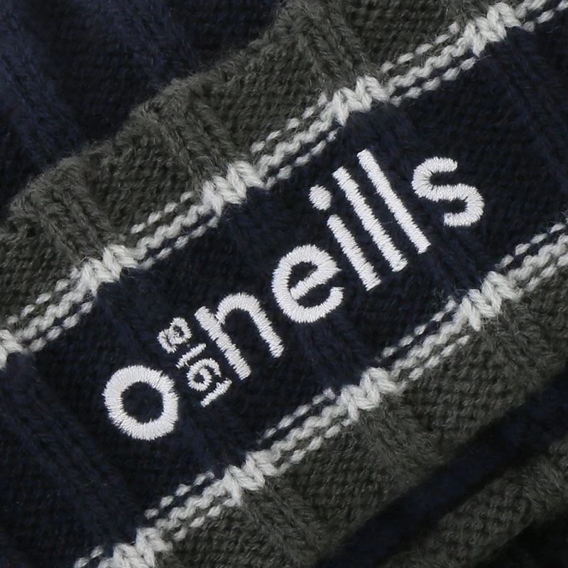 Wexford GAA Darcy Bobble Hat Marine / Dark Grey / Silver - Image 3