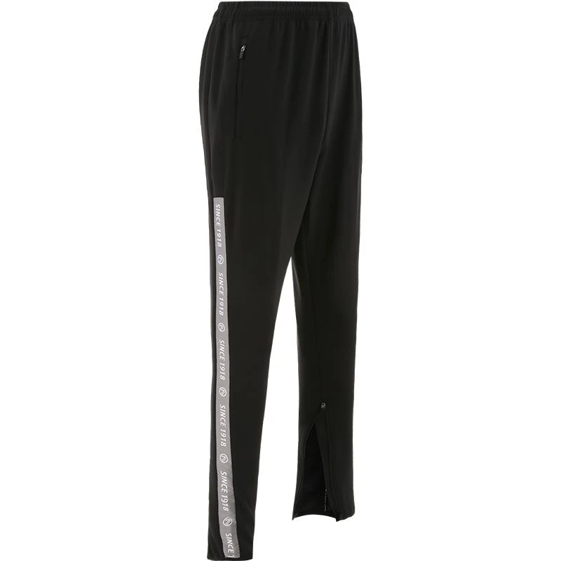 Men's Defender Hybrid Skinny Tracksuit Bottoms Black / White - Image 2