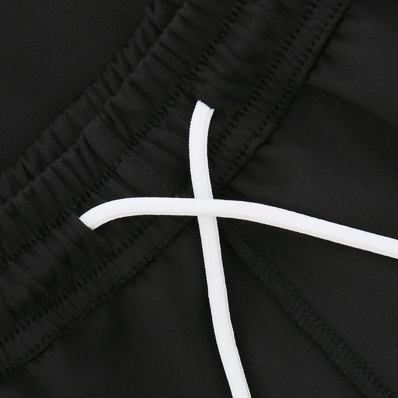 Men's Defender Hybrid Skinny Tracksuit Bottoms Black / White - Image 6