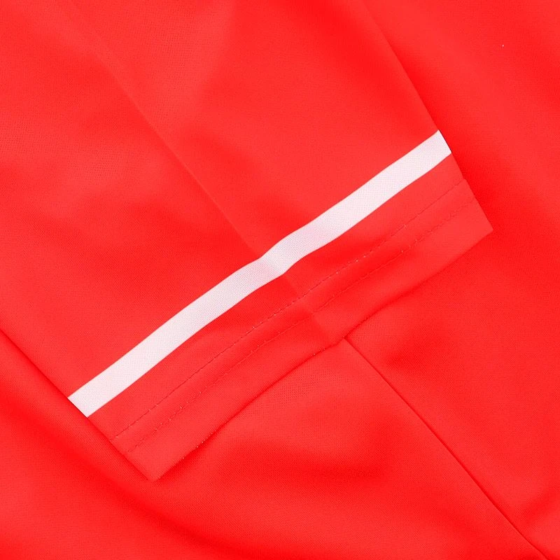 Derry GAA Kids' Short Sleeve Training Top Red / Black - Image 6