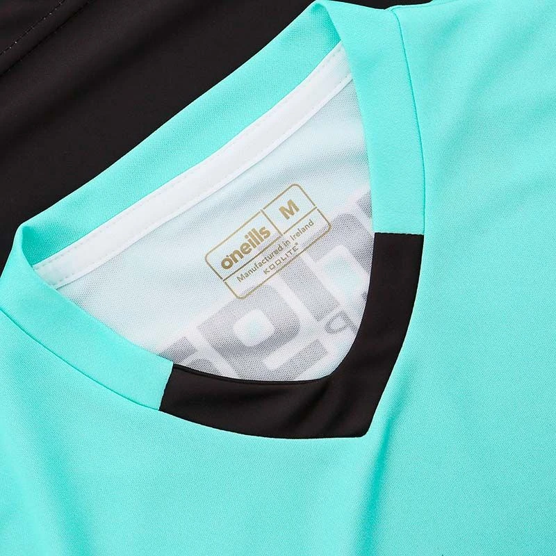 Derry GAA Player Fit Short Sleeve Training Top Green / Black - Image 6