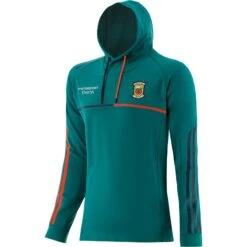 Mayo GAA Men's Dolmen Overhead Fleece Hoodie Green / Marine / Red
