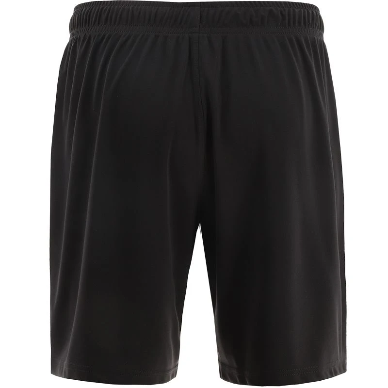 Sligo GAA Kids' Dolmen Training Shorts Black / Dark Grey / White - Image 3