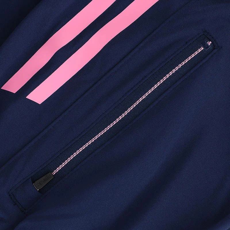 Offaly GAA Kids' Dolmen Training Shorts Marine / Pink / Purple - Image 5