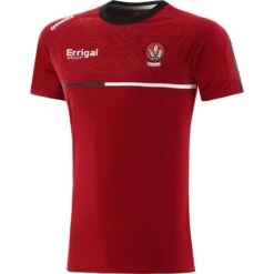 Derry GAA Kids' Dolmen T-Shirt Red / Black / White