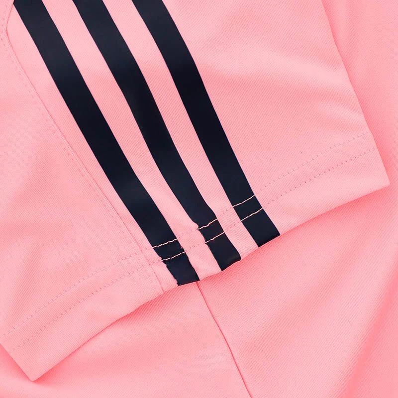 Donegal GAA Kids' Dolmen T-Shirt Pink / Marine / Purple - Image 5