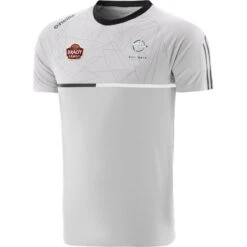 Kildare GAA Men's Dolmen T-Shirt Silver / Black / White