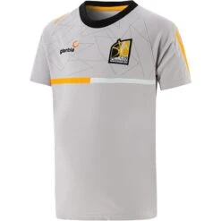 Kilkenny GAA Kids' Dolmen T-Shirt Silver / Amber / White