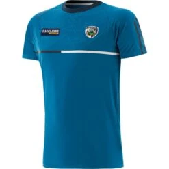 Laois GAA Men's Dolmen T-Shirt Blue / Marine / White