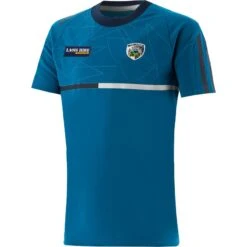 Laois GAA Kids' Dolmen T-Shirt Blue / Marine / White