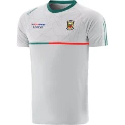 Mayo GAA Men's Dolmen T-Shirt Silver / Green / Red