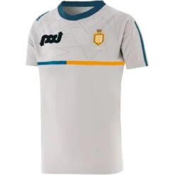 Clare GAA Kids' Dolmen T-Shirt Silver / Blue / Amber