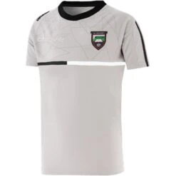 Sligo GAA Kids' Dolmen T-Shirt Silver / Black / White