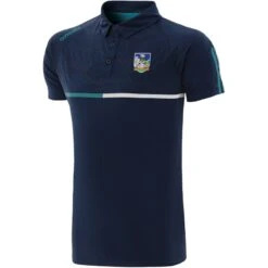 Limerick GAA Men's Dolmen Polo Shirt Marine / Green / White