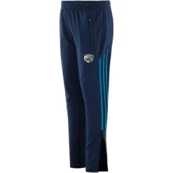 Laois GAA Kids' Dolmen Brushed Skinny Bottoms Marine / Blue / White