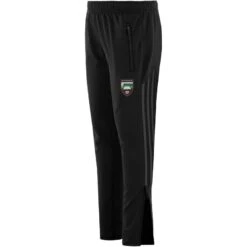 Sligo GAA Kids' Dolmen Brushed Skinny Bottoms Black / Dark Grey / White