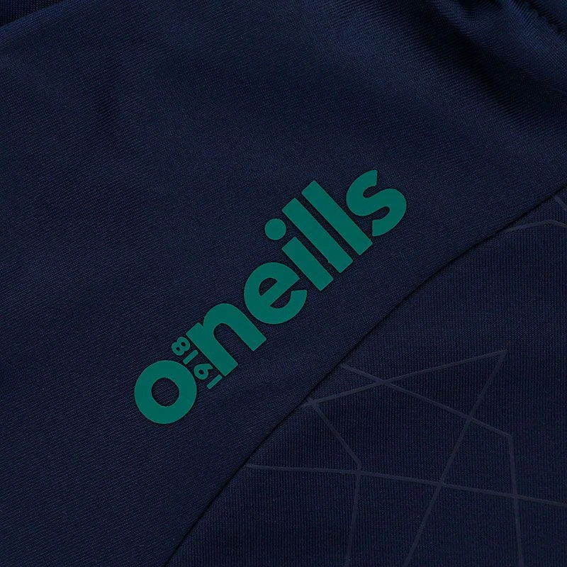 Antrim GAA Men's Dolmen Brushed Half Zip Top Marine / Green / Amber - Image 3