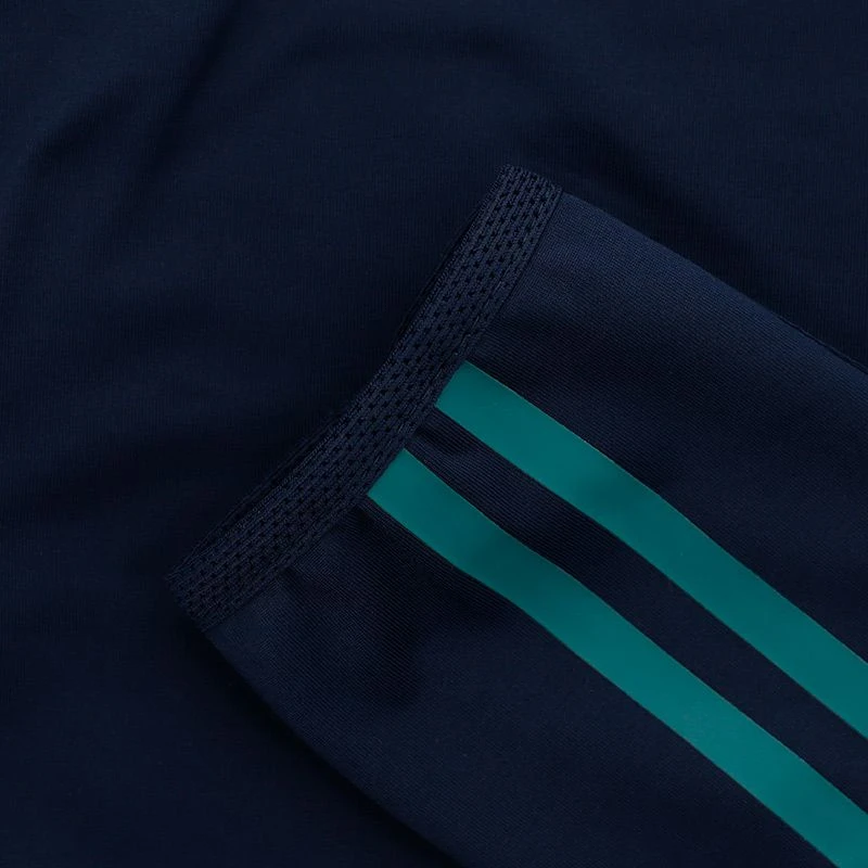 Antrim GAA Men's Dolmen Brushed Half Zip Top Marine / Green / Amber - Image 5