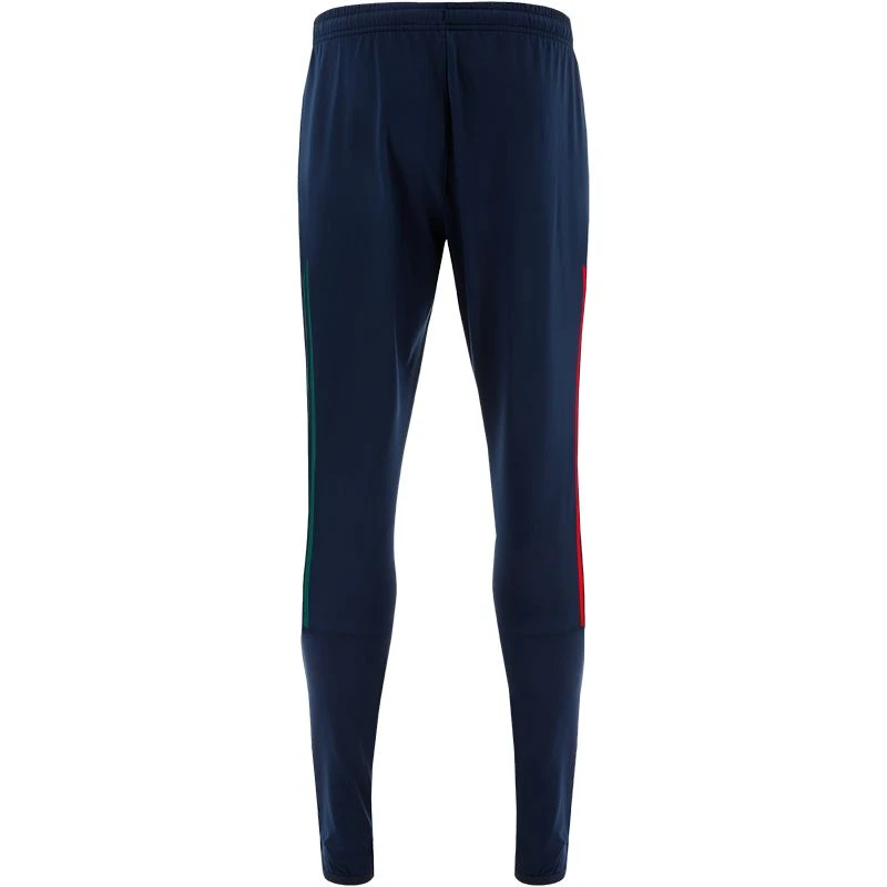Carlow GAA Men's Dolmen Brushed Skinny Bottoms Marine / Green / Red - Image 3