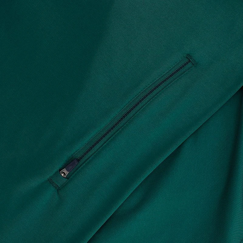 Mayo GAA Kids' Dolmen Brushed Half Zip Top Green / Marine / Red - Image 5