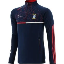 Westmeath GAA Kids' Dolmen Brushed Half Zip Top Marine / Red / White