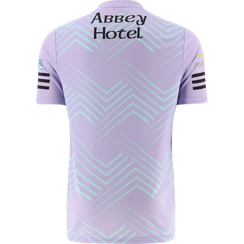 Donegal GAA Player Fit Short Sleeve Training Top Purple - Image 2