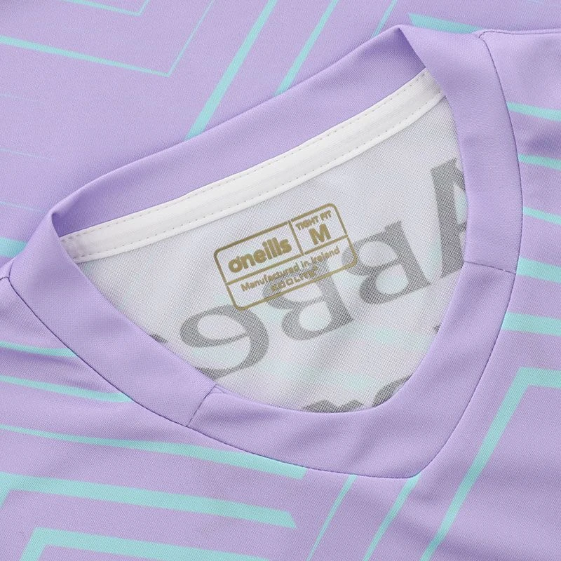 Donegal GAA Kids' Short Sleeve Training Top Purple - Image 6