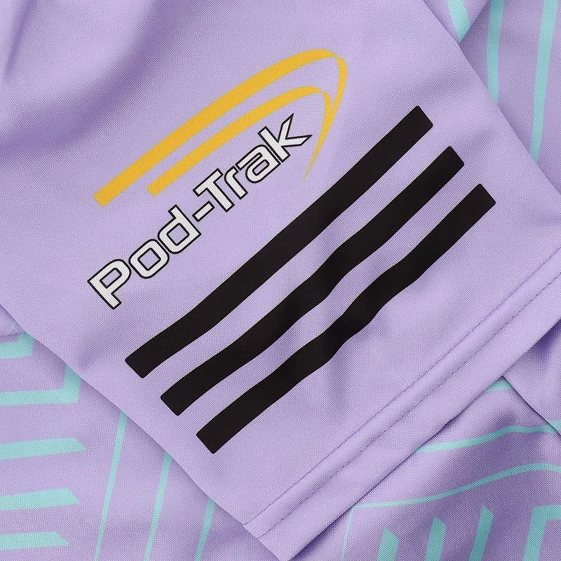 Donegal GAA Player Fit Short Sleeve Training Top Purple - Image 8