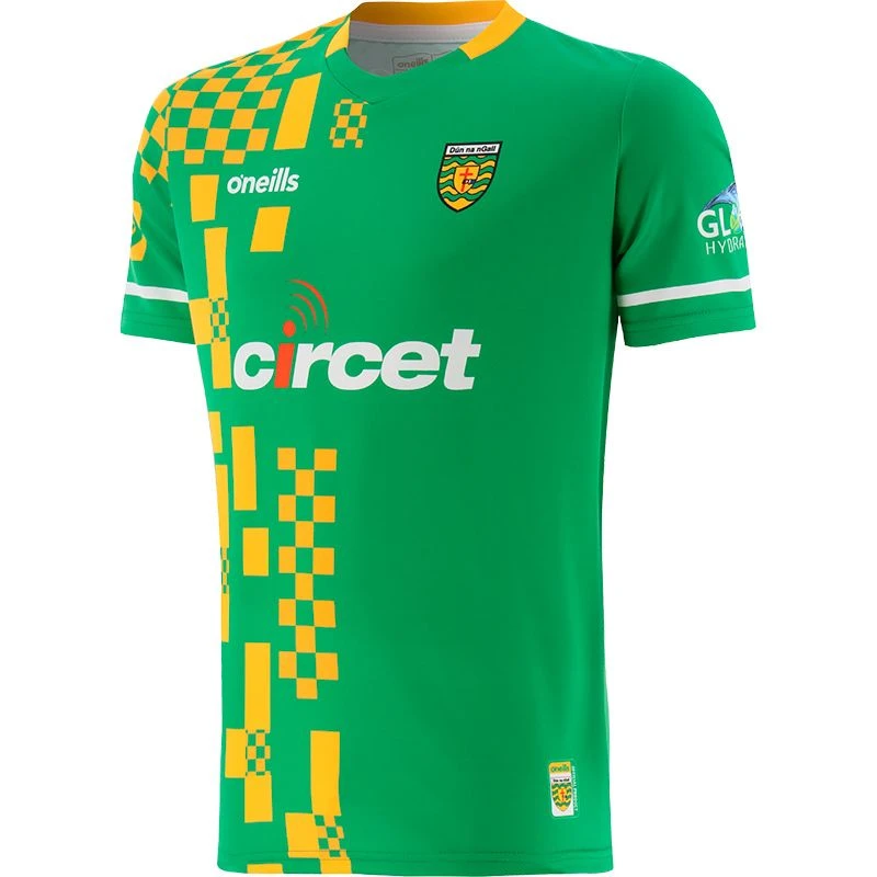 Donegal GAA Short Sleeve Training Top Green / Amber