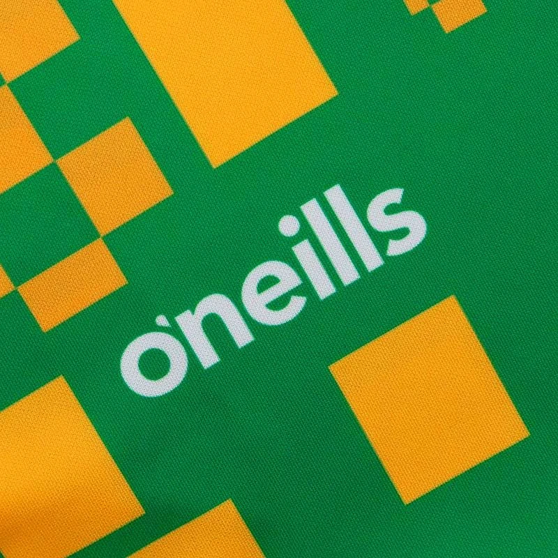 Donegal GAA Short Sleeve Training Top Green / Amber - Image 7