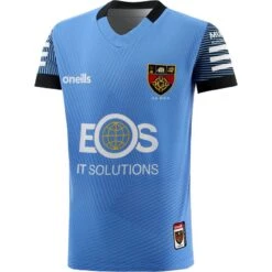 Down GAA Hurling Kids' Short Sleeve Training Top Sky / Black