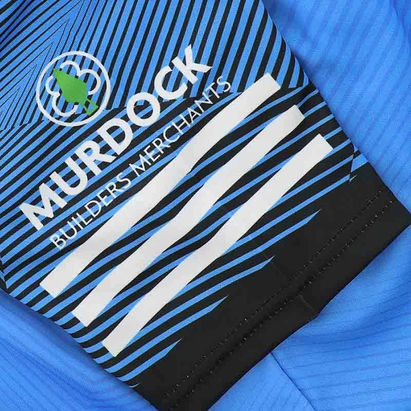 Down GAA Hurling Player Fit Short Sleeve Training Top Sky / Black - Image 5