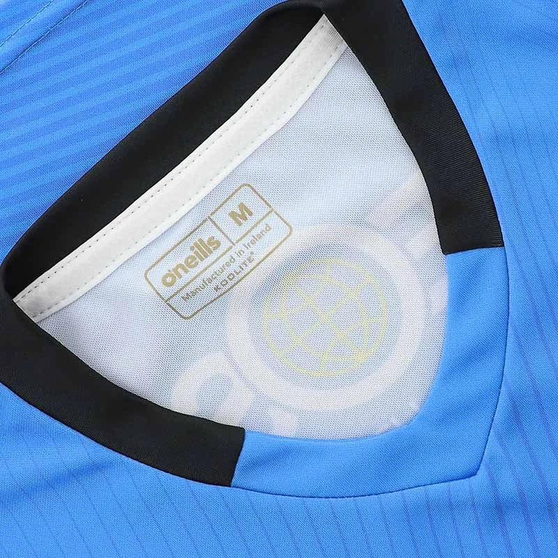 Down GAA Hurling Player Fit Short Sleeve Training Top Sky / Black - Image 7