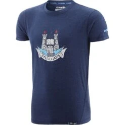 Dublin GAA Men’s Highlander Crest T-Shirt Marine