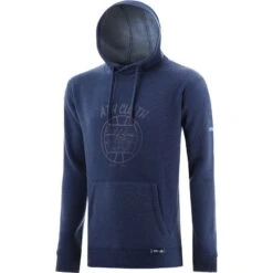 Dublin GAA Men's Highlander Ball Fleece Pullover Hoodie Marine