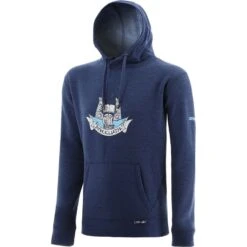 Dublin GAA Men's Highlander Crest Fleece Pullover Hoodie Marine