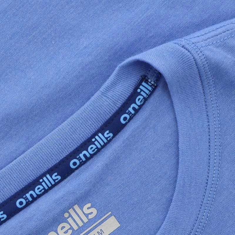 Dublin GAA Men’s Highlander Crest T-Shirt Sky - Image 4