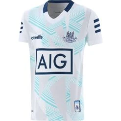 Dublin GAA Kids' Short Sleeve Training Top White