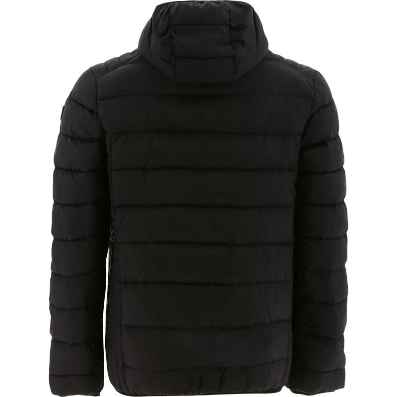 Men's Finn Éire Hooded Padded Jacket Black / Gold - Image 2