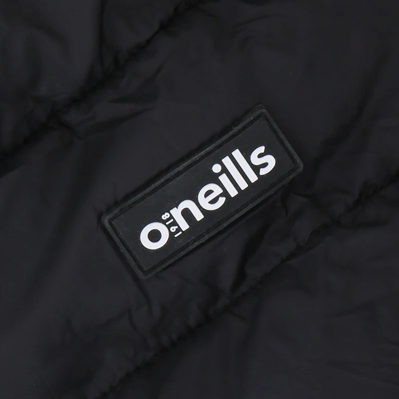 Men's Finn Éire Hooded Padded Jacket Black / Gold - Image 5