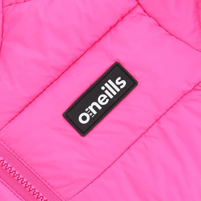 Kids' Fiona Hooded Padded Jacket Pink - Image 5
