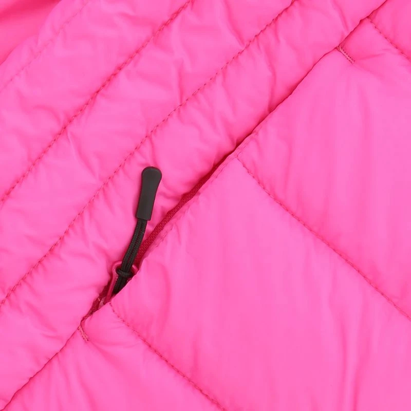 Kids' Fiona Hooded Padded Jacket Pink - Image 6