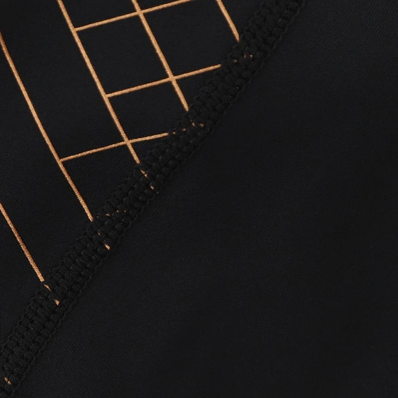 Kids' Freya 7/8 Leggings Black / Rose Gold - Image 6