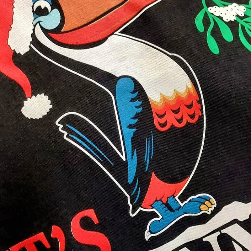Guinness Men's Christmas Toucan T-Shirt Black - Image 2
