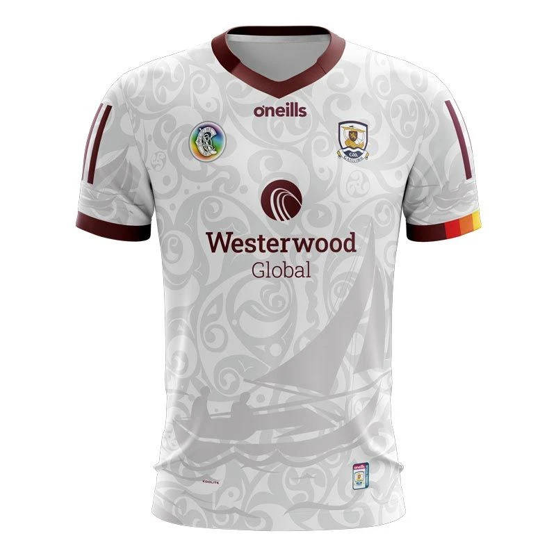 Galway Camogie Kids' Away Jersey 2022