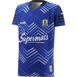 Galway GAA Hurling Kids' Short Sleeve Training Top Royal / Black