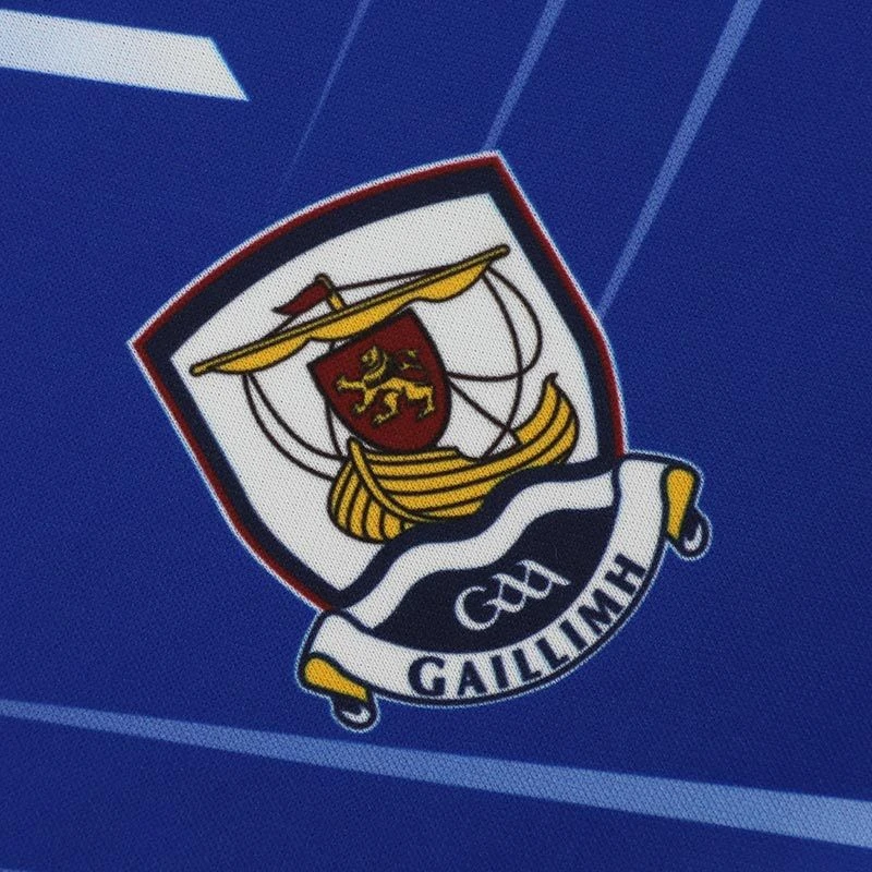Galway GAA Hurling Short Sleeve Training Top Royal / Black - Image 4