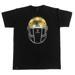 Guinness Men's Notre Dame Helmet T-Shirt Black