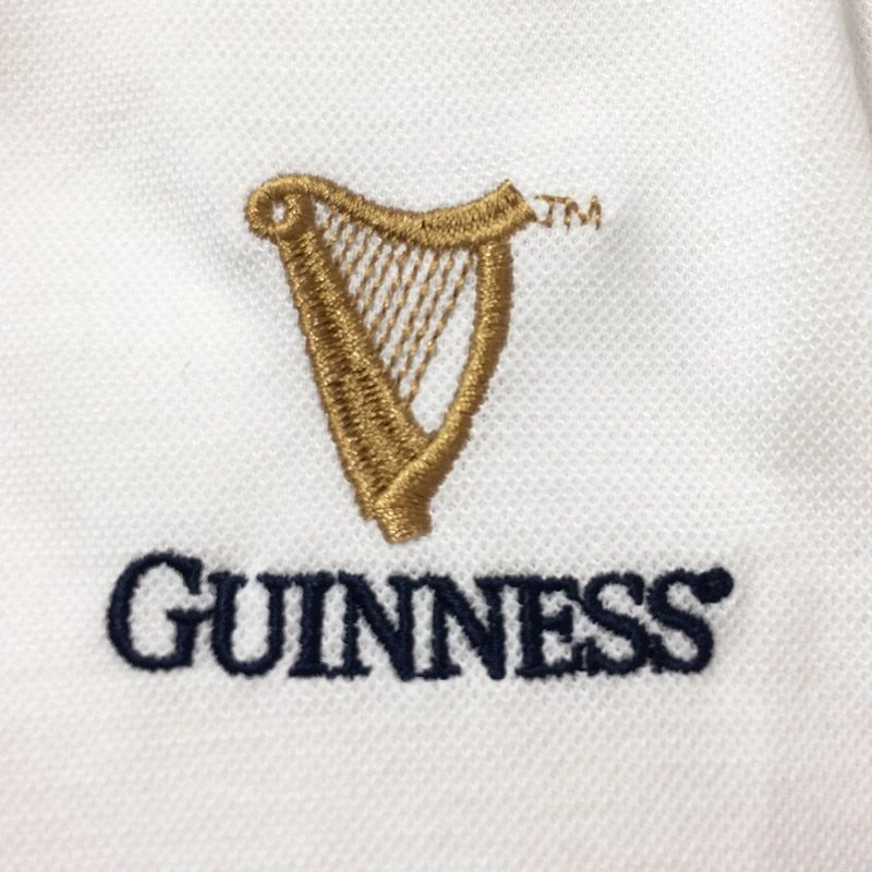 Guinness Men's Notre Dame Performance Polo White - Image 5